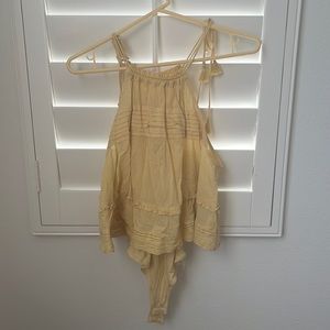 Free People Tank Bodysuit